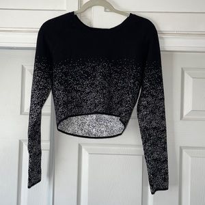 BCBG Cropped Long Sleeve
